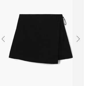 STAUD Kieran Skirt Black